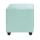 thumbnail image 3 of Set Poufs Cali 2 Cuerpos Felpa Verde Agua, 3 of 6