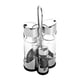 thumbnail image 4 of Aceite Y Vinagre Pimienta Transparente Con Soporte De Frascos De Especias De Vidrio Multifuncional, 4 of 5