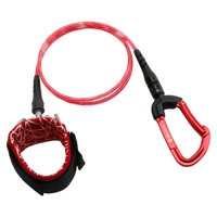 Ioensy - Cordón De Apnea Con Ajustes Para Buceo Drift Diving Freediving Red