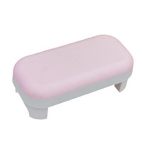 Magideal - Reposabrazos Para Uñas, Tapete Para Mesa De Uñas, Accesorios Para Decoración De Uñas, Cojín Para Herramientas, Reposamanos Para Uñas Para Principiante Rosa