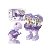Click Ventas - Heladería Infantil Tiranosaurio Rex Lila Juguete Interactivo