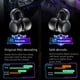 thumbnail image 4 of Auriculares inalámbricos de conducción ósea para juegos con ANC, pantalla LED, BT5.0, latencia ultra baja de 15 ms, ergonómicos e impermeables IPX5 para juegos en PC y móviles, 4 of 11