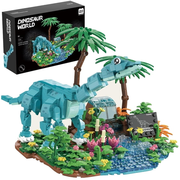 Set De Bloques De Construcción Mundo De Dinosaurios Brachiosaurus