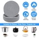 thumbnail image 3 of Tapetes de 18 cm para ollas y sartenes, 5 salvamanteles tejidos con cesta para platos calientes, agarraderas para cocina, accesorios de mesa resistentes al calor., 3 of 7