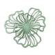 thumbnail image 3 of Decoración De Pared De Flores De Metal, Decoración Floral Para Colgar En La Pared, Para Hotel, Baño, Cocina, Verde, Pequeño, 3 of 3