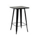 thumbnail image 1 of Mesa Tolix de Bar 105 cm de Alto 60x60cm - Negra, 1 of 3