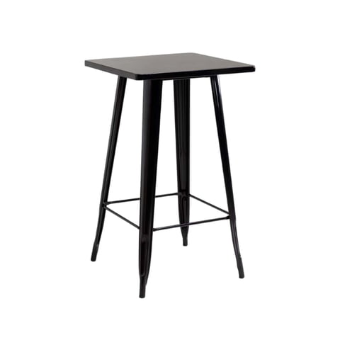 Klik Muebles - Mesa Tolix De Bar 105 Cm De Alto 60X60Cm - Negra