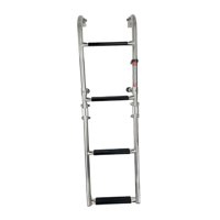 Ioensy - Escalera De Embarque Para Barcos Marinos, Escalera De Baño Plegable Para Bote Pontón