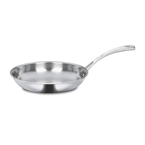 Sartén Cuisinart FCT22-24 French Classic de 10 pulgadas (25,4 cm) de acero inoxidable de triple capa