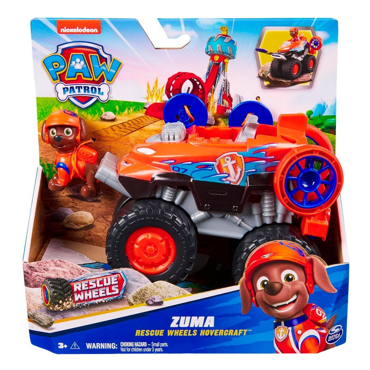 Vehículo Zuma Rescue Wheels Paw Patrol