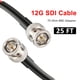 thumbnail image 2 of Cable SDI XRDS-RF 12G 7,6 m 75ohm RG6 BNC para cámara de vídeo, 2 of 9