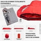 thumbnail image 3 of Saco de Dormir Expandible 2 en 1 Rojo 148x202 cm, 3 of 4