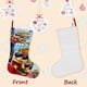 thumbnail image 3 of Alvin y las Ardillas Tema: Calcetines de Navidad, fino lino blanco para colgar en escaleras y chimenea, decoración navideña para el hogar, regalo de Navidad.54cm×38cm, 3 of 5