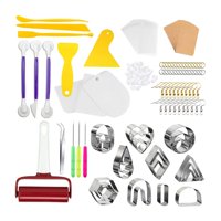 Bothyi - Cortadores De Arcilla Polimérica Cortadores De Pendientes De Arcilla Para Herramientas De Joyería De Arcilla Diy Cocina 140 Piezas