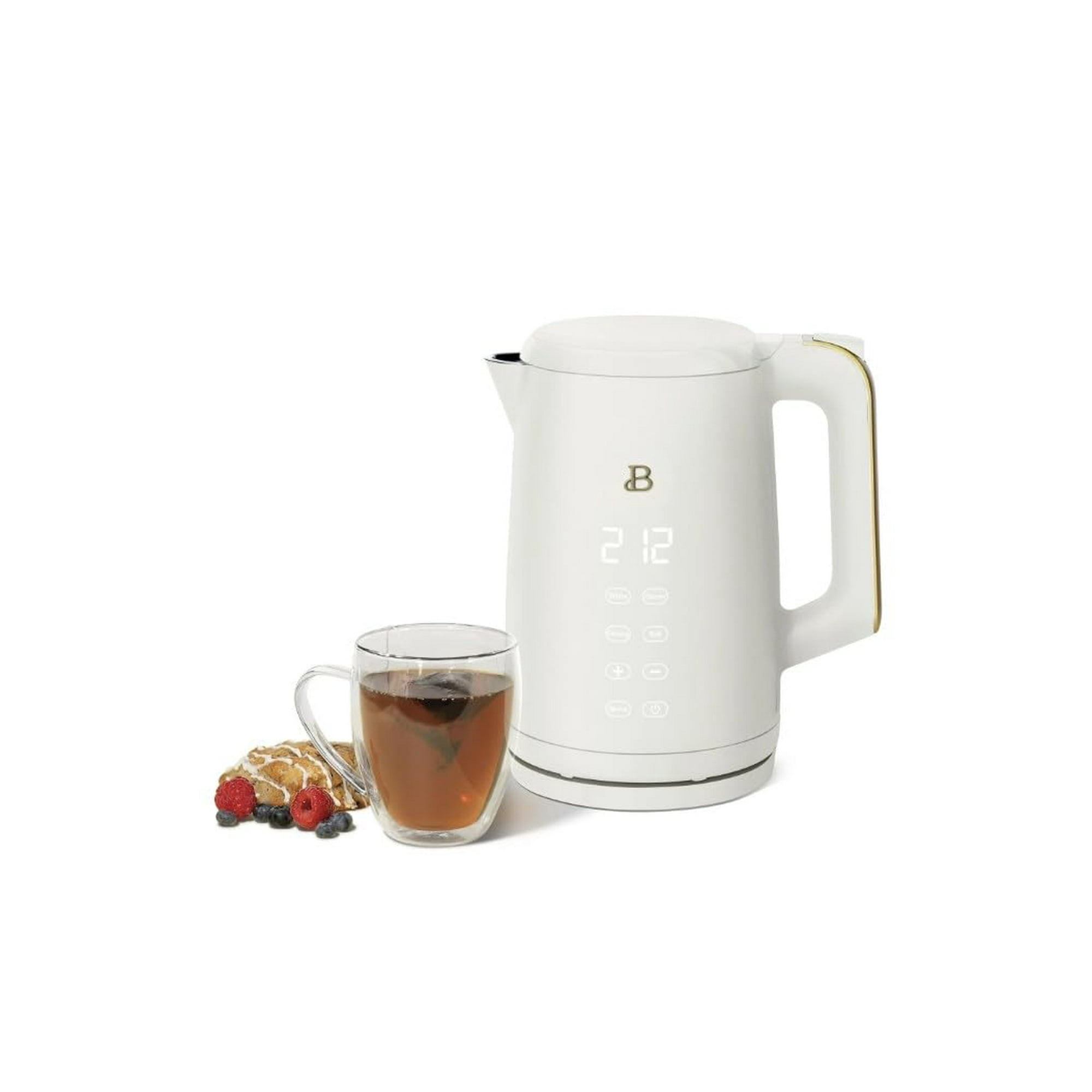 Genérico - Hervidor Eléctrico Drew Barrymore, 1,7 L, 1500 W, Ebullición Rápida, Sin Bpa