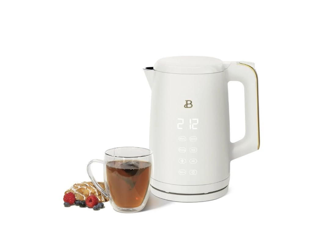 Genérico - Hervidor Eléctrico Drew Barrymore, 1,7 L, 1500 W, Ebullición Rápida, Sin Bpa