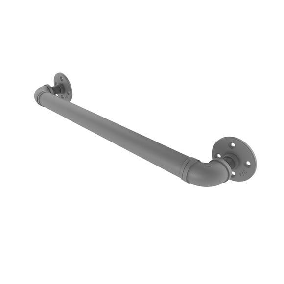 Grab Bar Allied Brass Pipeline Collection, 40 cm, gris mate