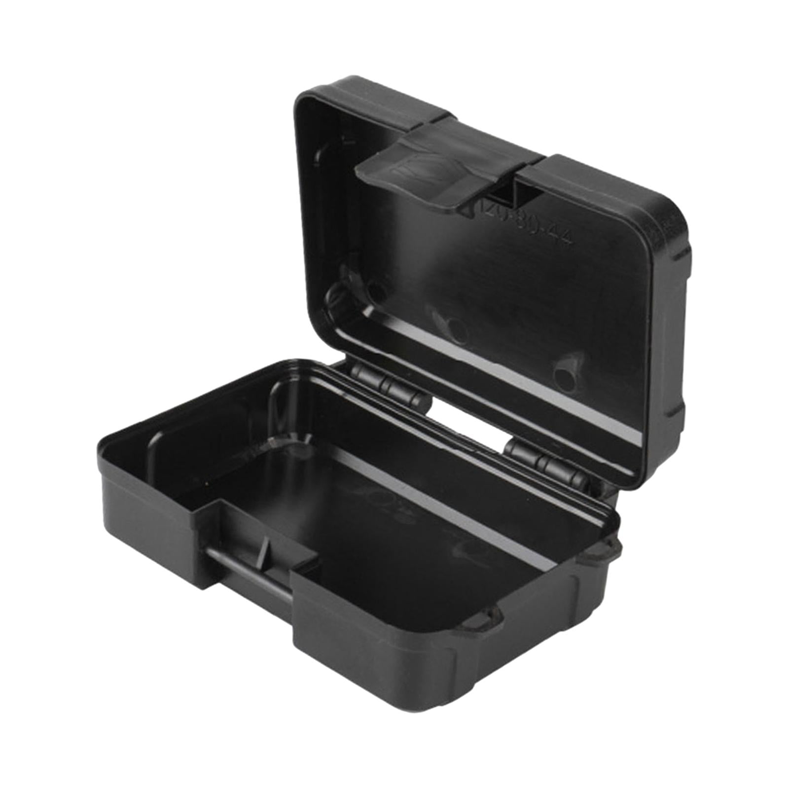 Ioensy - Caja De Herramientas, Banco De Trabajo, Duradero, Portátil, Gran Espacio, Caja De Reparaciones De Electricista, 20cm X 12,3 Cm X 7,2 Cm