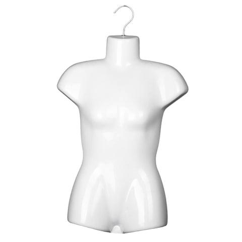 Bothyi - Maniquí Colgante Para Cuerpo Femenino, Torso, Soporte Para Ropa, Gancho Para Colgar
