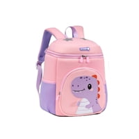 Babyluna - Mochila Escolar Para Niños Diseño Lindo Dino Pink S