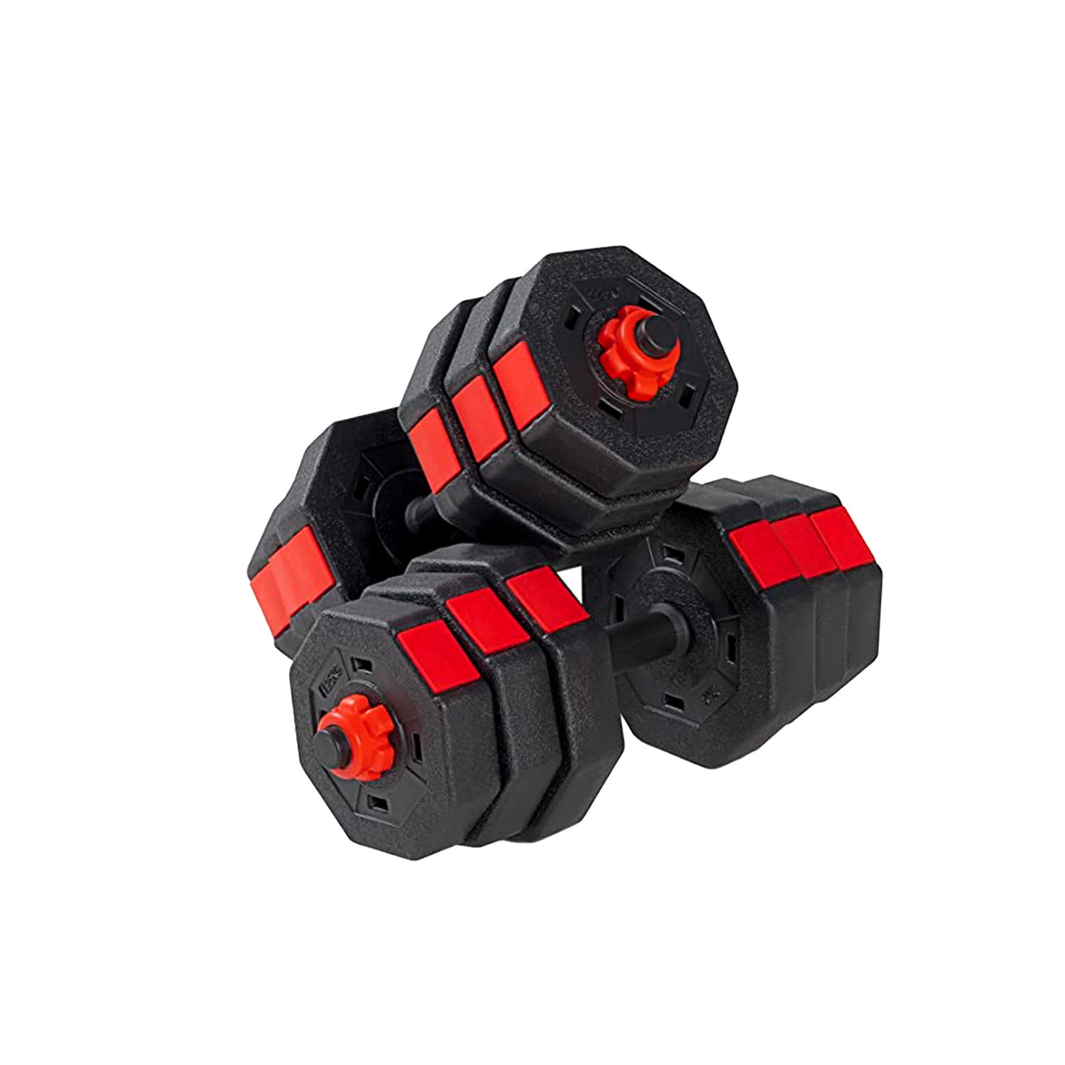 Sd-fit - Pack 20 Kg Mancuernas Y Discos Fijo Con Unión Sd-hs-wk88-20