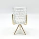 thumbnail image 1 of Candelabro Vidrio Rombos Con Pedestal, 1 of 6