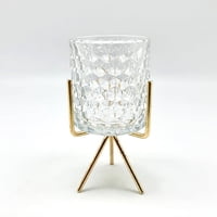 Colateral - Candelabro Vidrio Con Pedestal