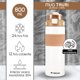 thumbnail image 2 of Termo Botella Termica Tauri By Fellow Mug Agua Cafe 800ml Acero Inoxidable - Café, 2 of 3