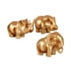 thumbnail image 2 of Juego De 3 Figuras De Hipopótamo, Elefante Y Rinoceronte Para Estante De Porche De Sala De Estar, 2 of 5