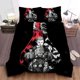 thumbnail image 1 of Stranger Things Characters Sketch Drawing Inside A Bulb Quilt Duvet Cover Set3-Piece Bedding Set, 1 of 5