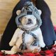 thumbnail image 1 of Gorro de punto de invierno para perro BBDDKEG, gris, talla L, 1 of 8