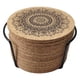 thumbnail image 2 of 12 Piezas De Corcho Posavasadores Beber Posavasas Absorbentes 4 Pulgadas Copa Reutilizable, 2 of 4