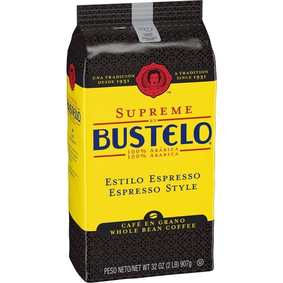 Café Folgers Supreme Bustelo estilo espresso 907 g