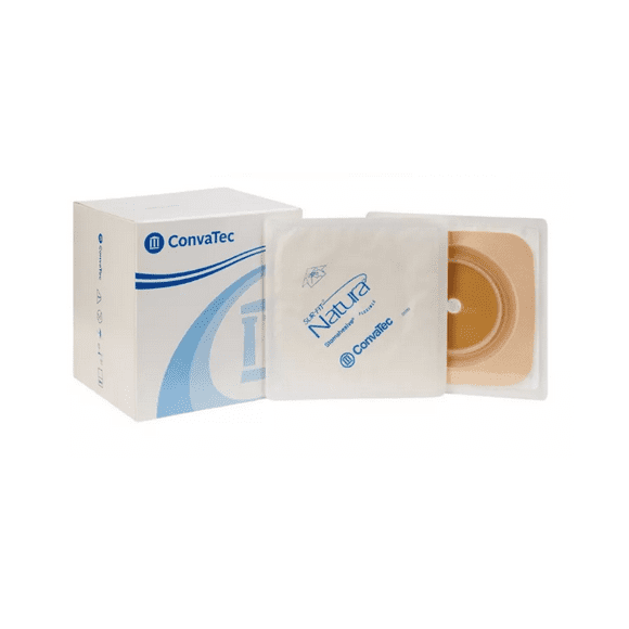 Placa Ostomia Convatec Natural Sur-fit flexible 57mm, 1 unidad.