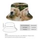 thumbnail image 2 of Golden Retriever Sombrero bucket para adultos, gorra de protección solar, sombrero de pescador plegable para viajes al aire libre, pesca y actividades de verano, 2 of 6