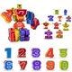 thumbnail image 1 of Toy Lydaz Number Bots Math para niños que aprenden en edad preescolar durante más de 3 años, 1 of 6