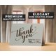 thumbnail image 4 of Tarjetas de agradecimiento de despedida de soltera, lámina de oro rosa, color miel, 4 of 5