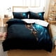 thumbnail image 1 of Game Bridge Spirits Kena Bedding Set Duvet Cover Bed Set Quilt Cover Pillowcase Comforter Size Boys Adult Bed Sheets, 1 of 5