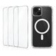 thumbnail image 1 of Kit Carcasa Transparente Magnética iPhone 15 + 3 Micas Vidrio Templado, 1 of 4