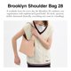 thumbnail image 2 of Bandolera Coach Brooklyn 28 Cream para mujer, 2 of 5