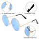 thumbnail image 3 of Gafas de sol ONESING Round Hippie Circle para mujer, 8 pares, 3 of 7