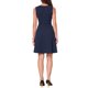 thumbnail image 3 of INSPIRE CHIC Vestidos de trabajo sin mangas para mujeres Elegante cuello redondo Línea A Iglesia Vestido casual de negocios S Azul marino, 3 of 6