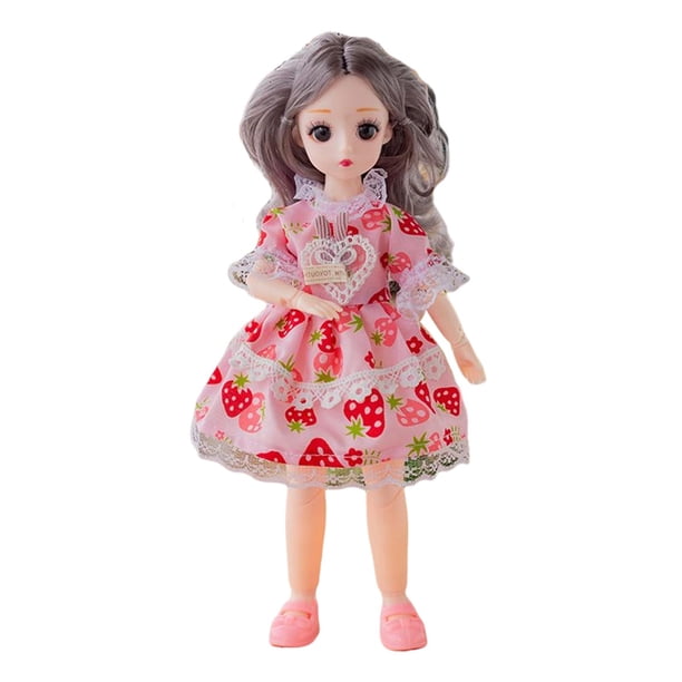 Muñeca articulada con bola Muñeca de 12 pulgadas 1/6 Muñecas BJD con accesorios de ropa, Muñecas de hadas princesa para niñas, Coleccionista de muñeca Estilo D