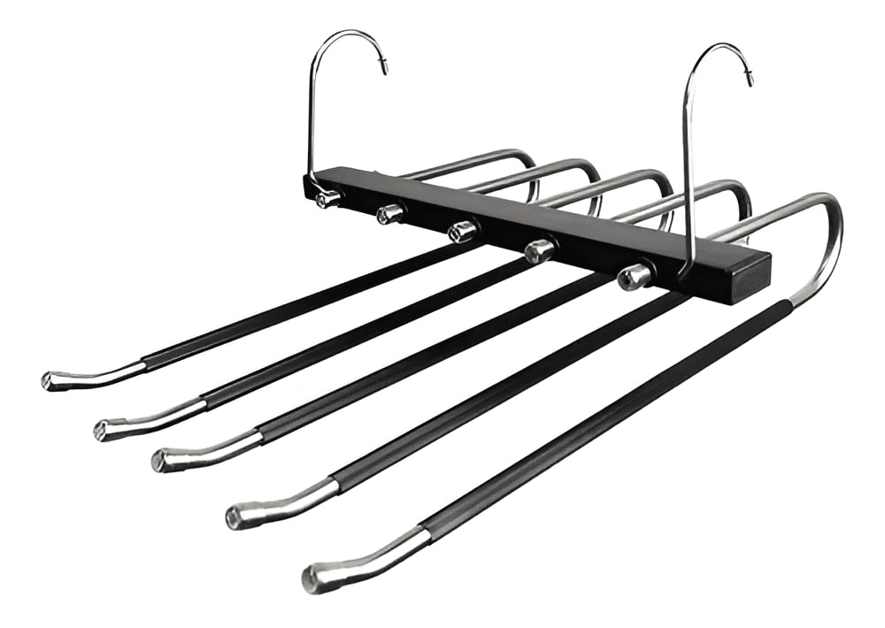 Master Prox - Colgador De Pantalones Ropa Ganchos 5 En 1 Antideslizante