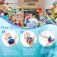 thumbnail image 3 of Paquete de 20 galletas de papel Confetti Streamer, color azul ZLY, que no ensucian, 3 of 6