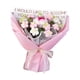thumbnail image 2 of Ramo De Flores De Ganchillo, Adorno De Primavera Hecho A Mano Para Fiesta, Boda, Regalo Para Mujer, Color Rosa, 2 of 5
