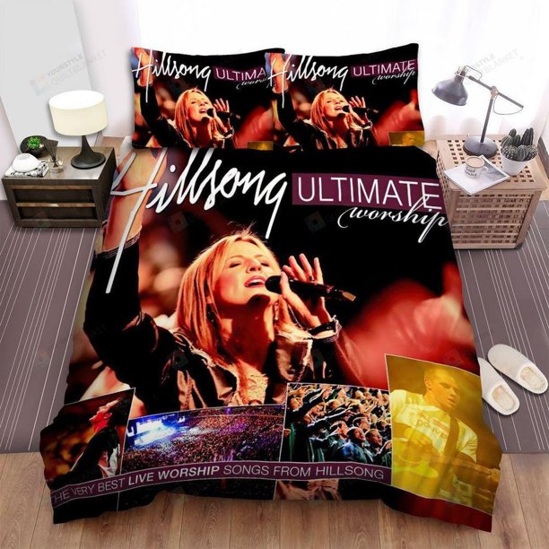 Hillsong Ultimate Worship Quilt Duvet Cover Set Children Kids Bed Linen3-Piece Bedding Set