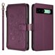 thumbnail image 2 of Funda Cartera Mariposa para [Google Pixel 8A] con Soporte y Cremallera Violeta, 2 of 6