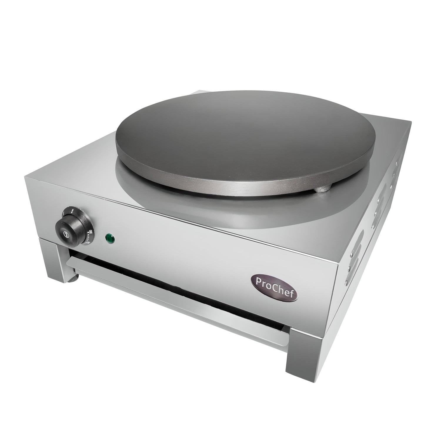 Prochef - Crepera Electrica Industrial 40 Cm. Acero Inox.