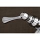 thumbnail image 4 of Llave para lavandería Kingston Brass KS373C de doble manija, cromo, 4 of 6